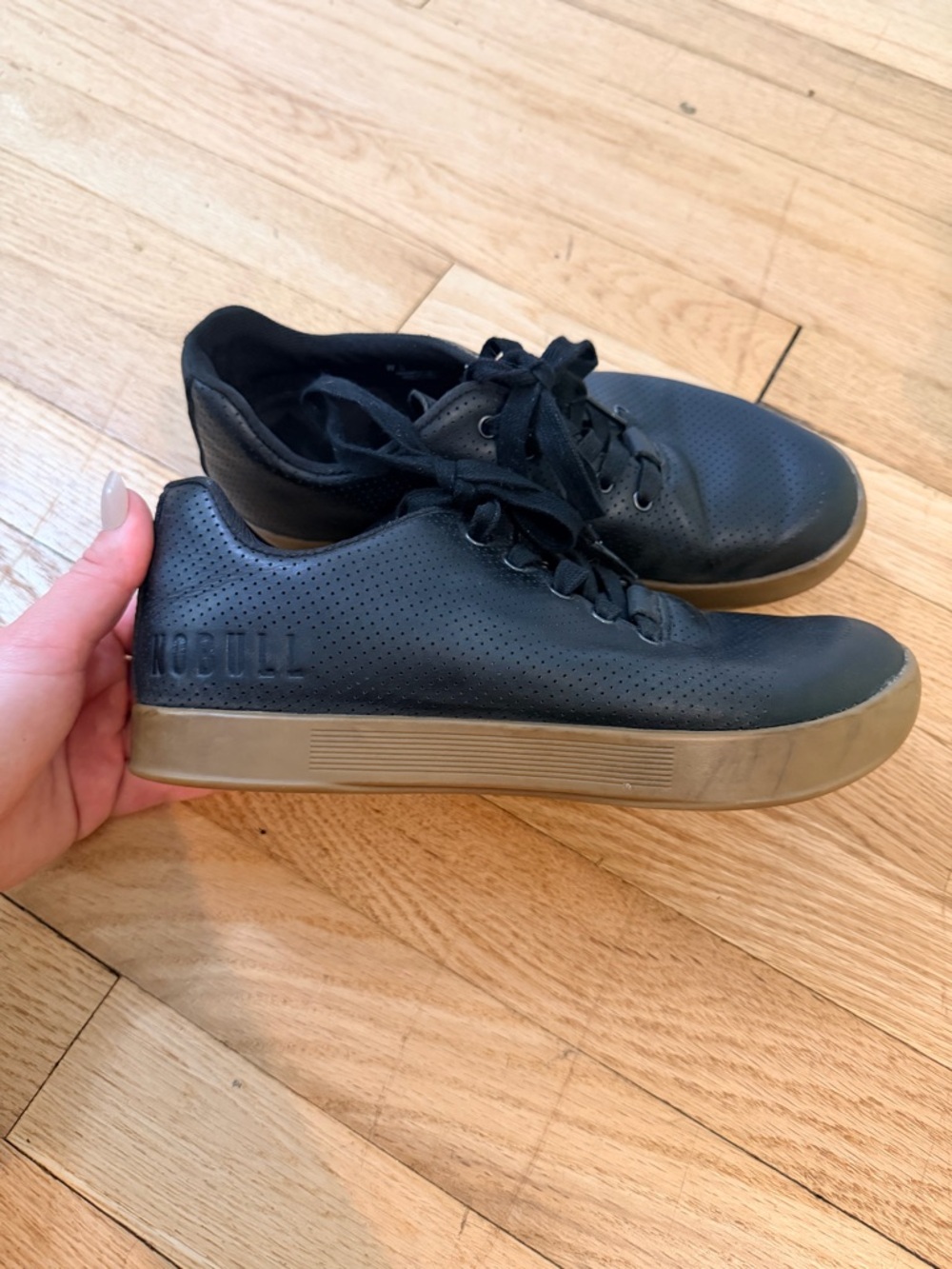 NOBULL Black Sneakers with Gum Sole